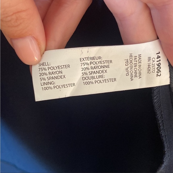 🔮 Dex navy casual blue blazer work office, size XS - Picture 15 of 16